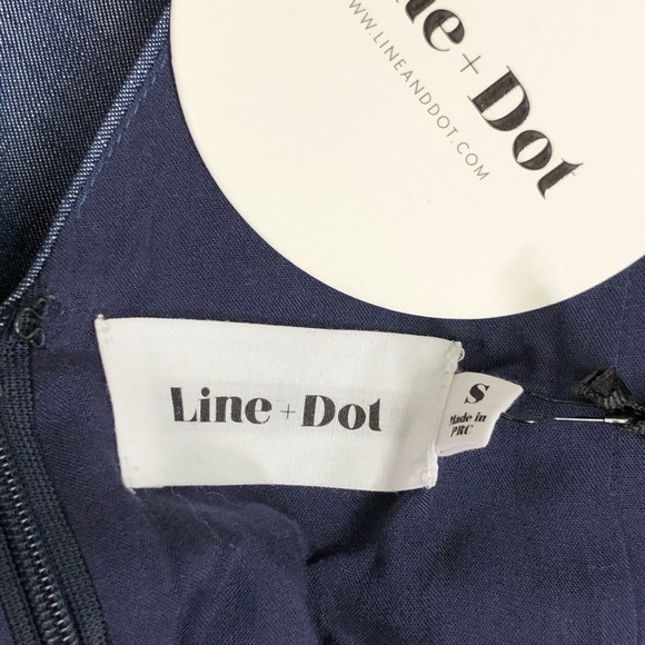 LINE & Dot blue romper - Picture 5 of 12